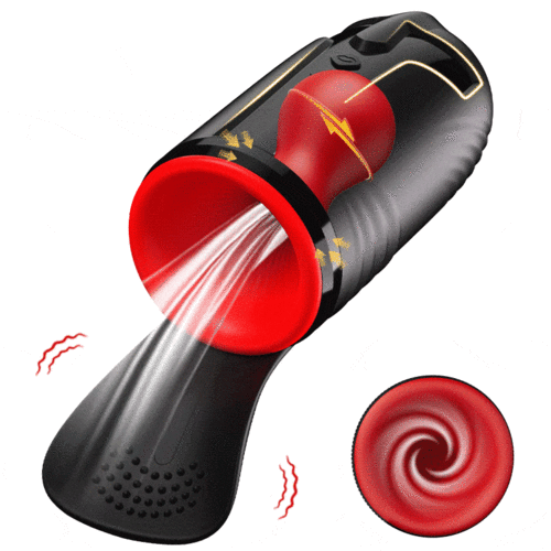 10 Vibrating 5 Sucking 3 Rotating Spin Glans Focused Masturbator