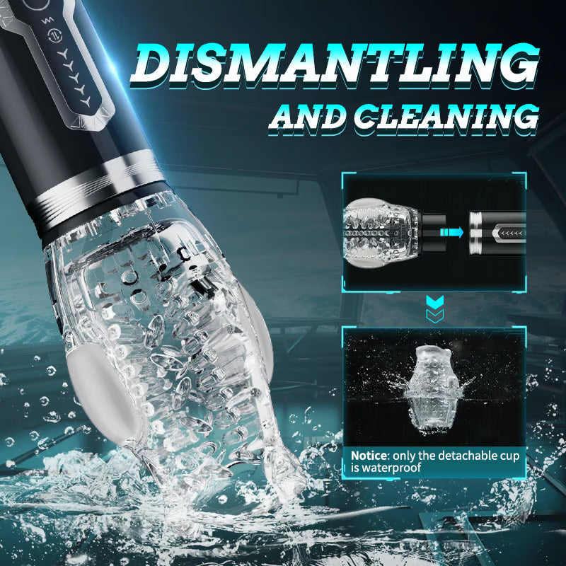 Double Egg Vibrators 5 Thrusting Rotation 7 Vibrating Oral Sex Handheld Masturbator Pocket Pus