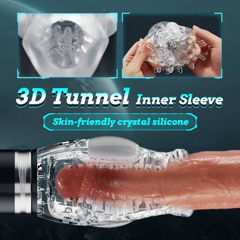 Double Egg Vibrators 5 Thrusting Rotation 7 Vibrating Oral Sex Handheld Masturbator Pocket Pus
