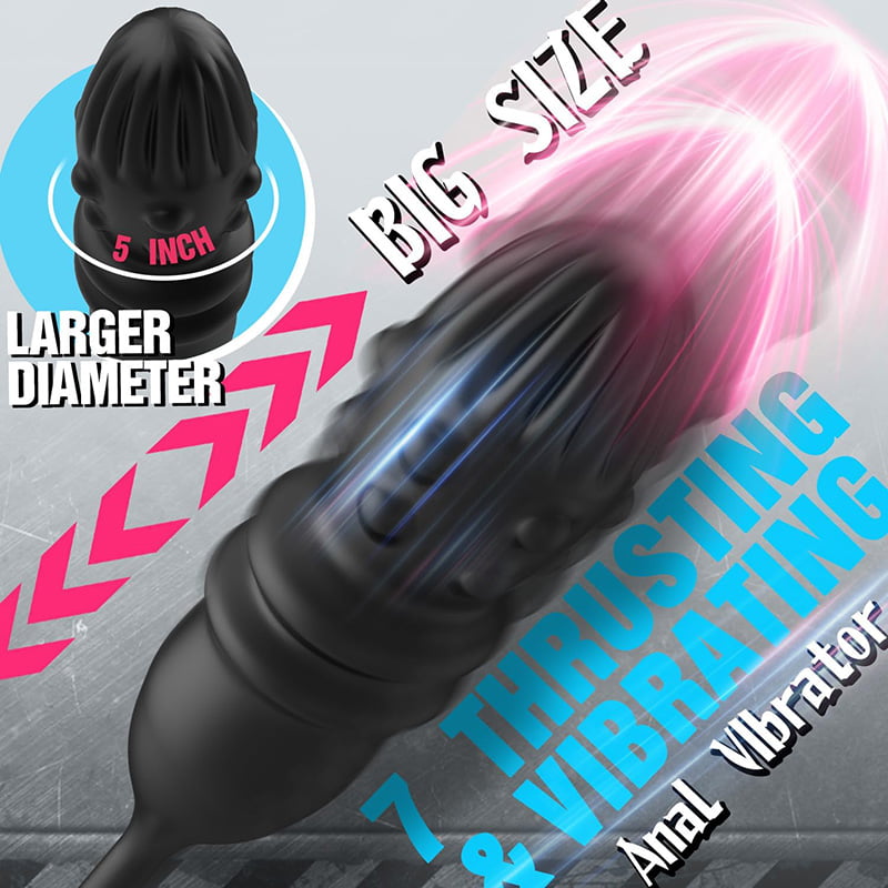 Thrusting & Vibrating Glans Trainer – Explore Intense Penis & Anal Pleasure