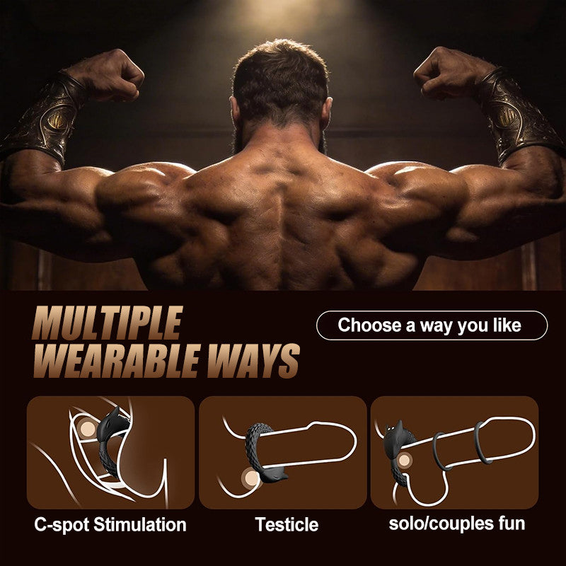 10 Vibration Cock Ring Long Lasting Silicone Toy