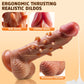 3 Thrusting 9 Vibrating G Spot Anal Stimulation Heating Dildo