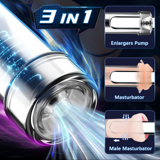 3 in 1 Automatic Vacuum Penis Enlargement Pump