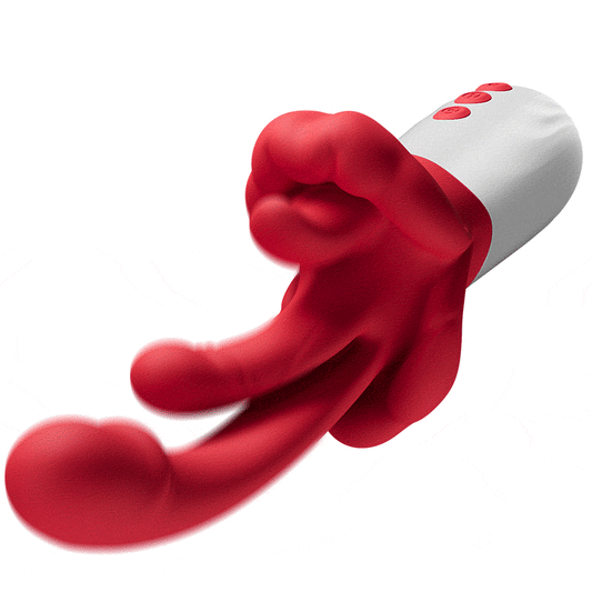 Upgraded 4 In 1 Tongue Licking & Swings & Heating G-spot Vibrator