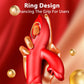 4-in-1 Thrusting G-Spot Vibrator with Clitoral Tongue Stimulation