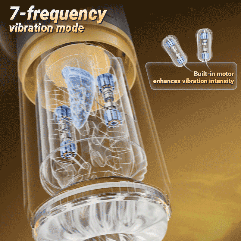 5 IN 1 Licking Massage Thrust Rotation Vibrating Burst Stroker