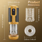 5 IN 1 Licking Massage Thrust Rotation Vibrating Burst Stroker