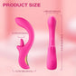 Curved G-Spot Vibrator & Rotating Tongue Clitoral Stimulator