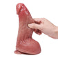 Curved Glans Thrusting Heating Vibrating P And G Spot Stimulation Realistic Dildo