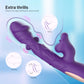 G-Spot Massager with Dual Tongue Motion, Rhythmic Vibration & Realistic Texture