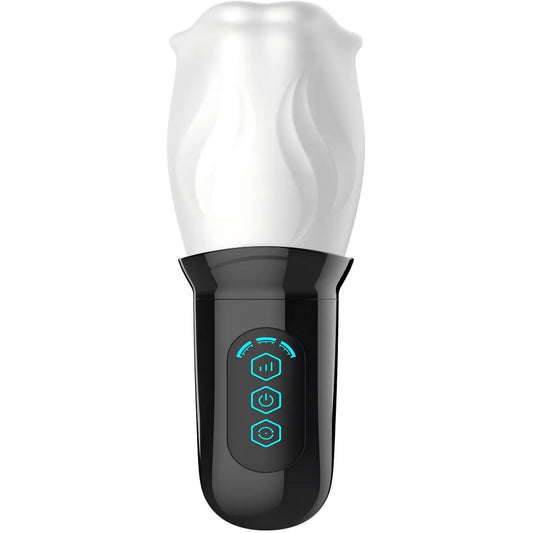 Lifelike Automatic Rotating Bare Sleeve Oral Sex Masturbator