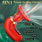 Rose Vibrator with LCD Display, 3 Suction Modes, 9 Tongue Motions, Vibration & Removable Cup