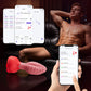 Smart Tongue-Shaped Anal Plug with 360° Rotation & App Remote Control
