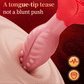 Smart Tongue-Shaped Anal Plug with 360° Rotation & App Remote Control