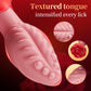 Smart Tongue-Shaped Anal Plug with 360° Rotation & App Remote Control