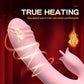 10 Frequency Heating Rabbit Vibrator & Clit Stimulation