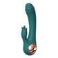 10 Frequency Heating Rabbit Vibrator & Clit Stimulation