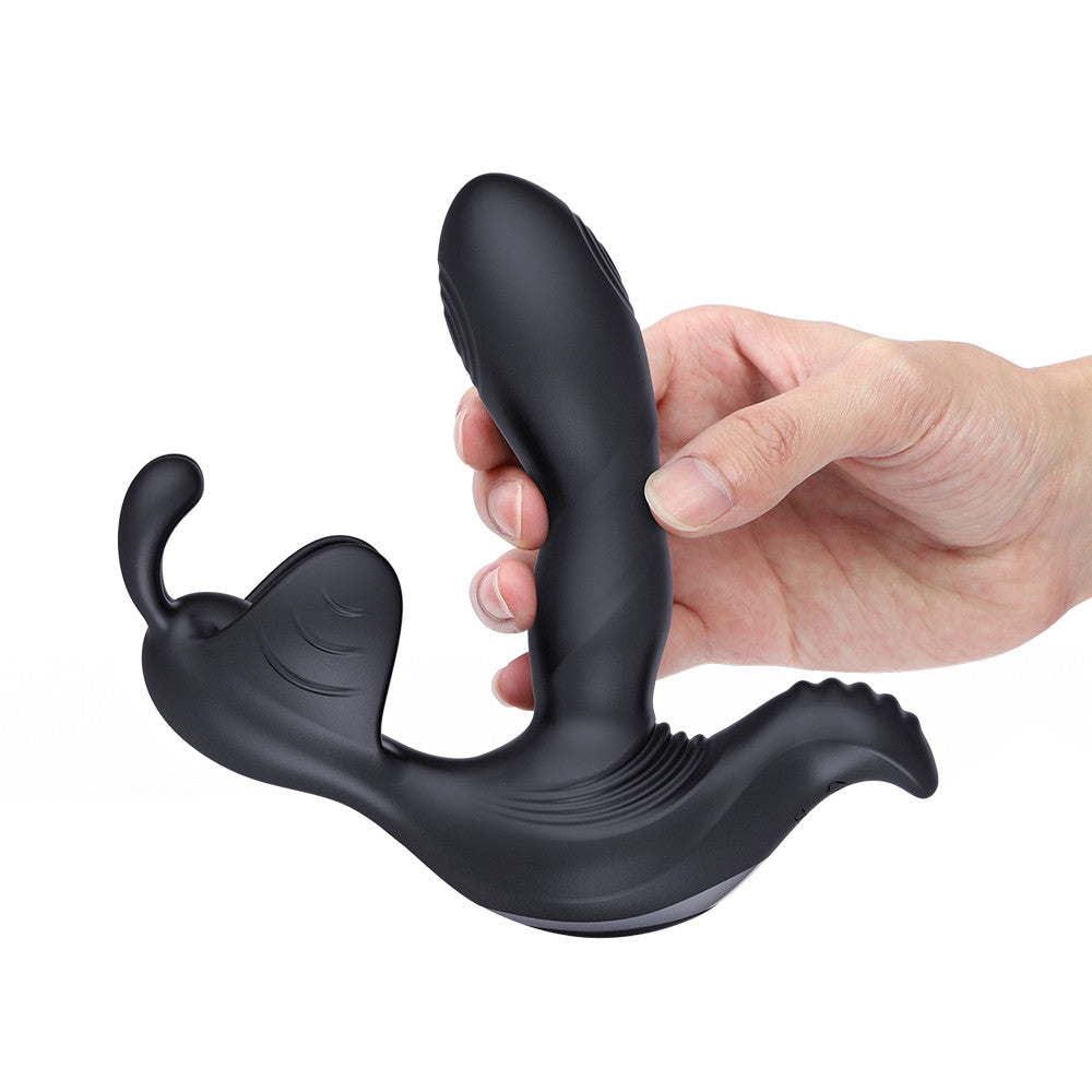 7 Flapping Vibration Triple Stimulation Anal Massager.