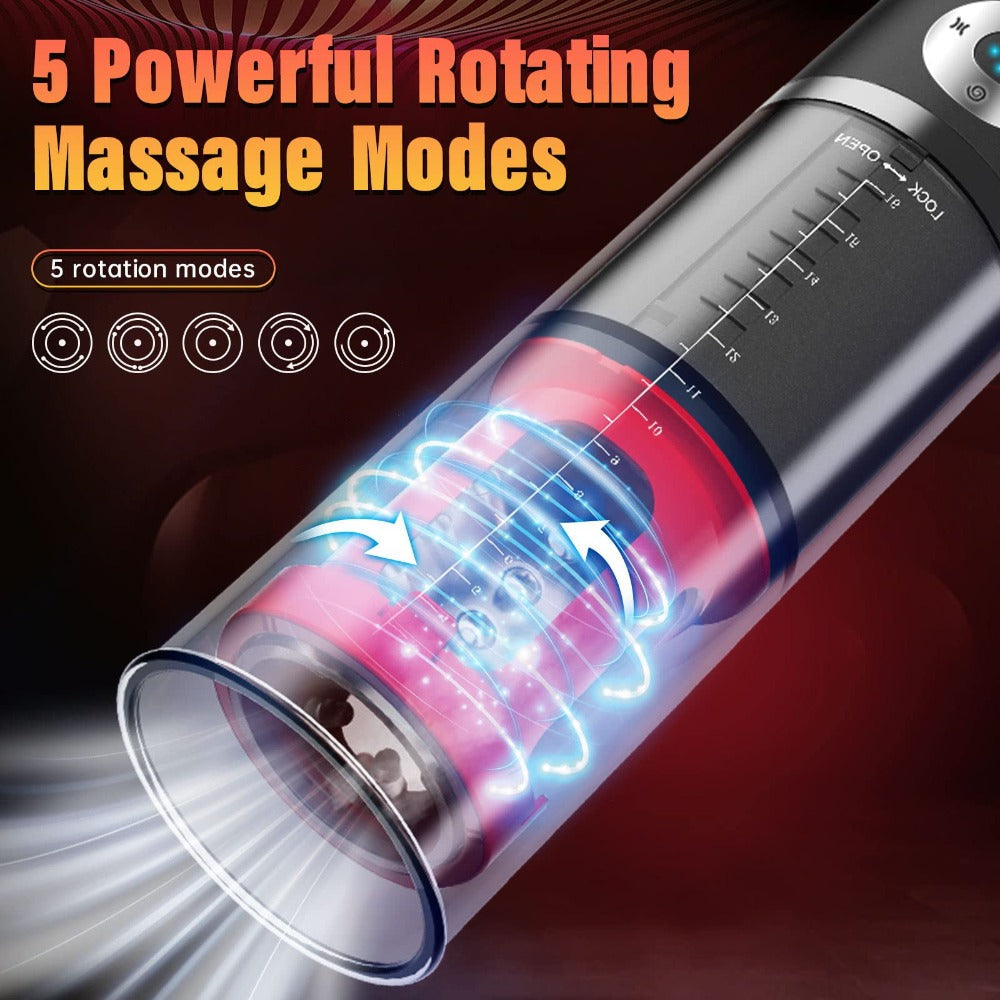 2 In1 Vacuum Penis Pump Enlargement Automatic Male Masturbator