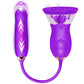 3 In 1 Upgrade Rose Stimulator with 3 Tongue Licking & 10 Thrusting Vibrator