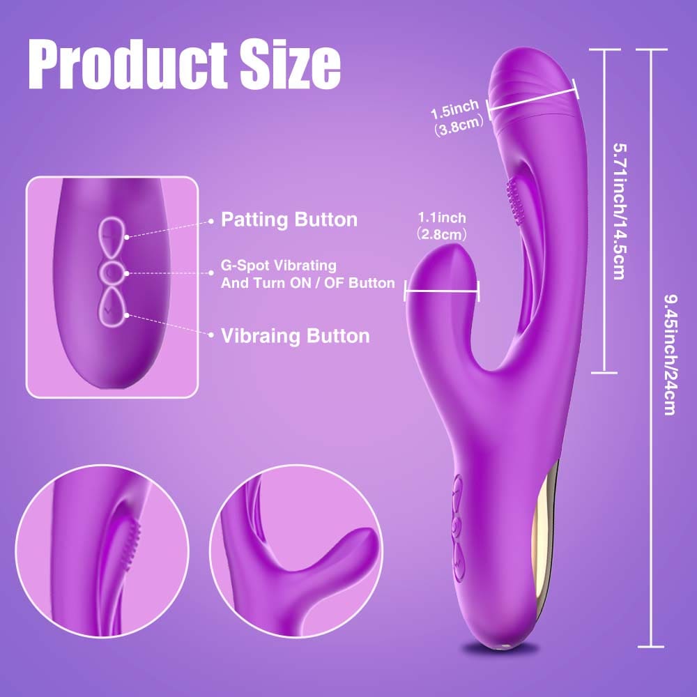 7 Tongue Flapping 7 Vibration G Spot Rabbit Vibrator