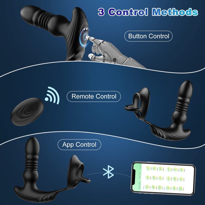 App & Remote Control Anal Vibrator Prostate Massager