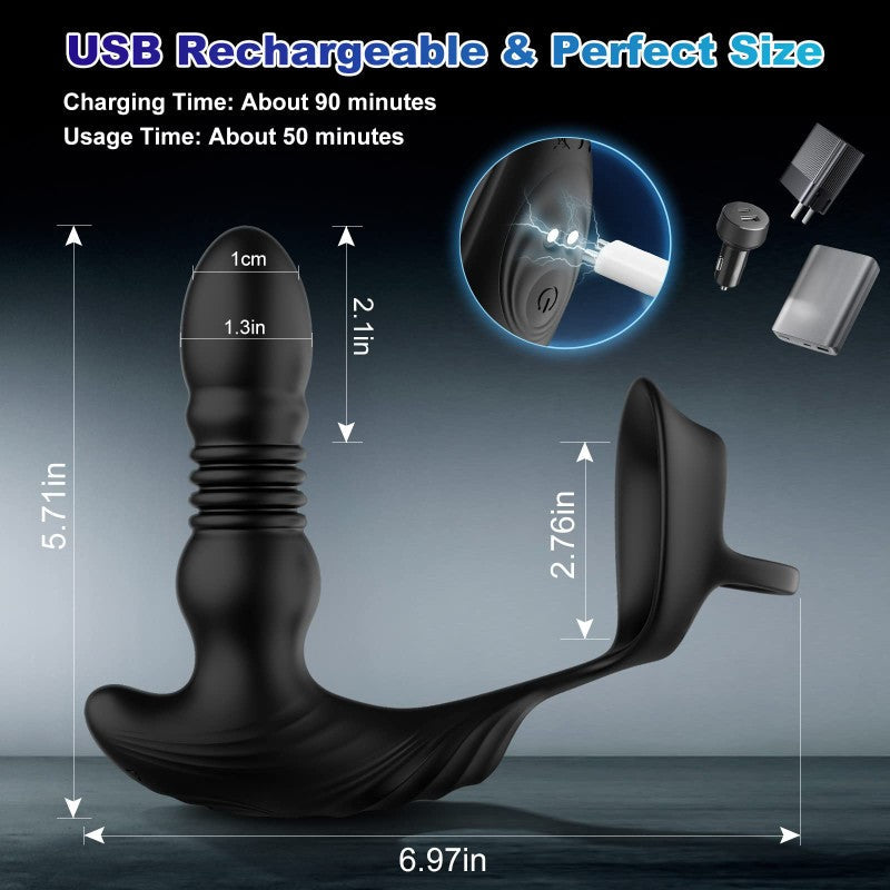 App & Remote Control Anal Vibrator Prostate Massager