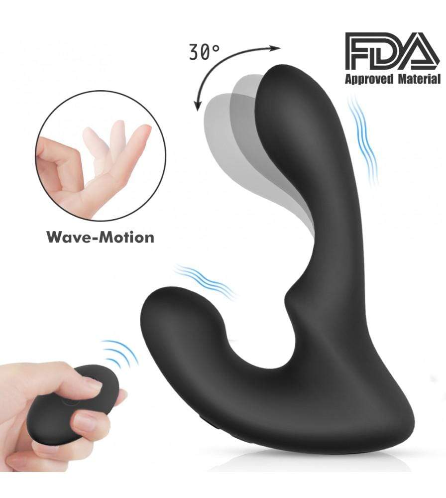 9 Vibrating Double Motor Wave-Motion Prostate Massager