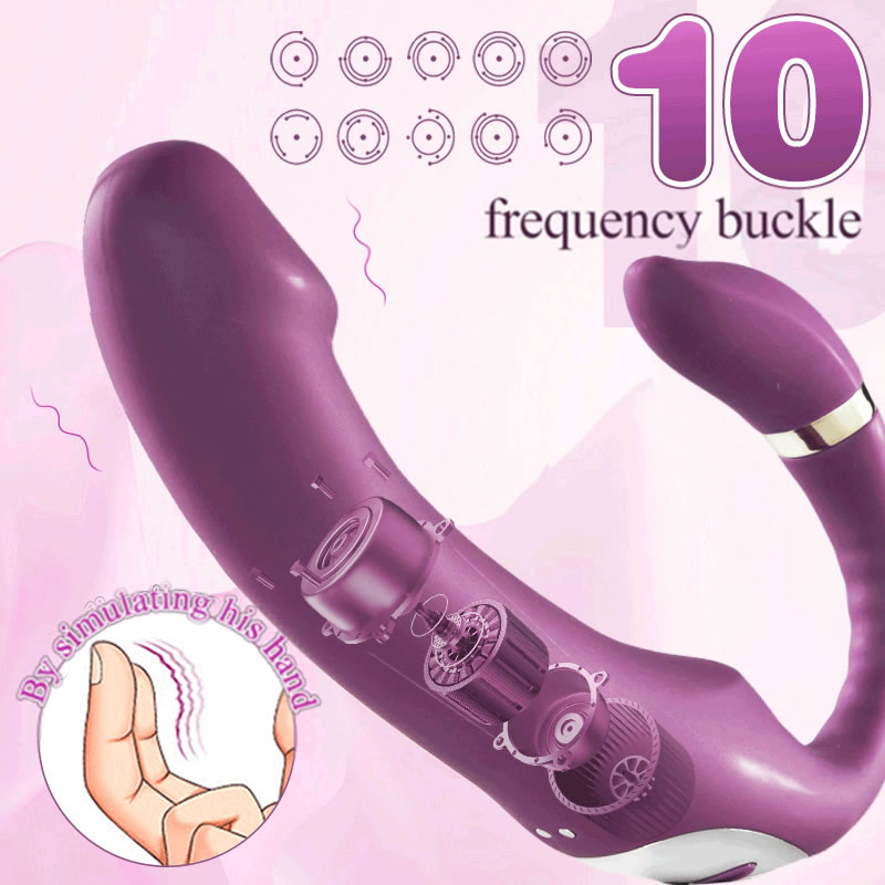 G-spot Double-headed Stimulates Massage Vibrator