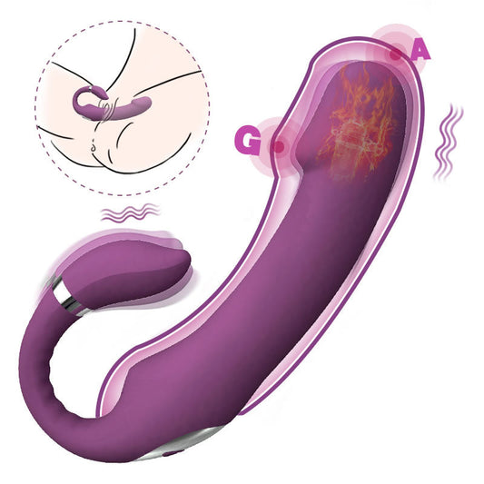 G-spot Double-headed Stimulates Massage Vibrator