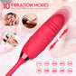 thenlover-10-sucking-and-telescopic-rose-toy-vibrator