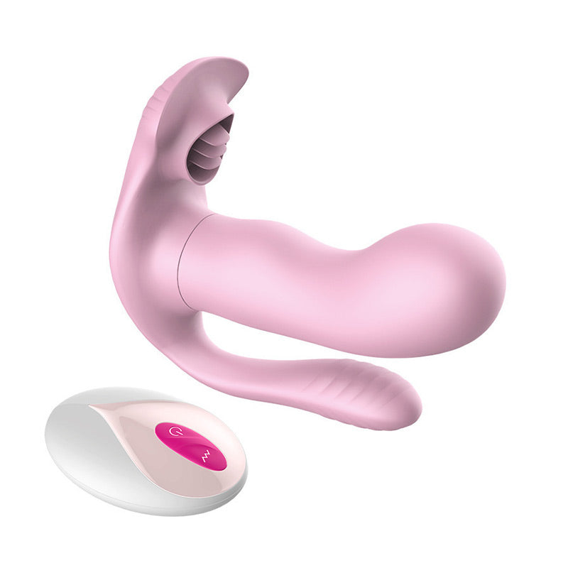 3 In 1 Anal Vibrator Butt Plug With 9 Frequency Vibration.